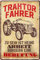WOGEKA ART Retro Blechschild - Traktor-Fahrer zu sein ist eine Berufung - witziger Spruch als Geschenk-Idee zum Geburtstag Weihnachten zur Dekoration 20x30 cm Vintage-Design aus Metall 642