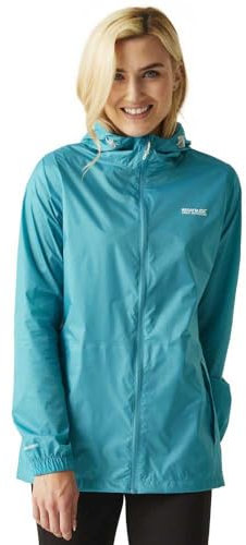 Regatta Damen Womens Pack It III Waterproof Durable Shell Jacket Regenjacke, Tahoe Blue,