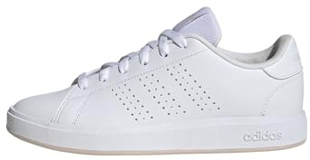 Adidas Damen Advantage Base 2.0 Shoes, FTWR White/FTWR White/Putty Mauve, 37 1/3 EU