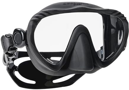 Scubapro Unisex-Adult Ghost MASK, Noir Diving Regulators, Multicolor, One Size