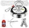 Wukong Magnet Fishing Kit,130kg(286lb) Strong Pull, Magnet Fishing with Rope, Hook, Gloves & Threadlocker, Round Neodymium Magnets for Underwater Heavy Items Salvage in River
