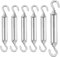 Forhandy Lot de 6 tendeurs de câble M6 en acier inoxydable 304 - Crochets réglables - Crochets de serrage robustes