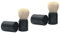 Healeved 2stücke Portable Telescopic Makeup Brush Professioneller Pinsel Für Blush Und Foundation Für Frauen Und Mädchen Mit Feinen Weißen Fasern Für Tägliche Und Professionelle