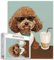Pudel Hund Puzzles für Erwachsene 1000 Teile, Cartoon Tiere Hund trägt Brille Jigsaw Puzzle 27x20 Zoll Bunte DIY Puzzles für Home Decoration, Familie Puzzle perfekt für Spielabende