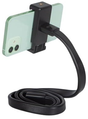 KGDUYC Handyhalterung Kinderwagen, Flexibe Handyhalter für Fahrrad Kinderwagen mit Rutschfestem Armgriff Weiche Legierung GoPro Telefonhalter für Kinderwagen Lenker Laufband Schreibtisch, 1 pcs