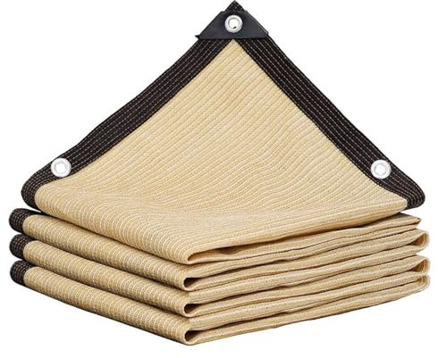 PanHuiWen Voile D'Ombrage 4x3 Toile Pergola Voile D Ombrage Toile Pergola 3x3 Filet D'Ombrage Tissu De Pluie De Jardin,5x7m