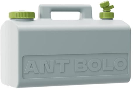 WMFASBAG Recipiente de agua de emergencia portátil de 20 litros con grifo Dispensador de agua Portador Tanque de almacenamiento de agua de gran capacidad para vehículo Coche Camping al aire