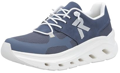 Rieker Plateau Sneaker schwarz