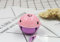 4Cm Dual Color Large Bell Paint Metal Five Star Colored Bell Diy Keychain Christmas Pet Bell Holiday Decor-pink x purple-4cm