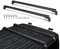 Dachträger-Querstangen, kompatibel mit Jeep Wrangler JL 2018–2024, Dachgepäckträger, Querträger, Dachträger, Aluminium-Dachträger (nur Hardtop)