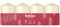 Bolsius - Adventszeit- Stumpenkerze - elfenbein - 6cm - 4-Pack - Dekorative Kerze - Mit natürlichem Pflanzenwachs - Ohne Palmöl