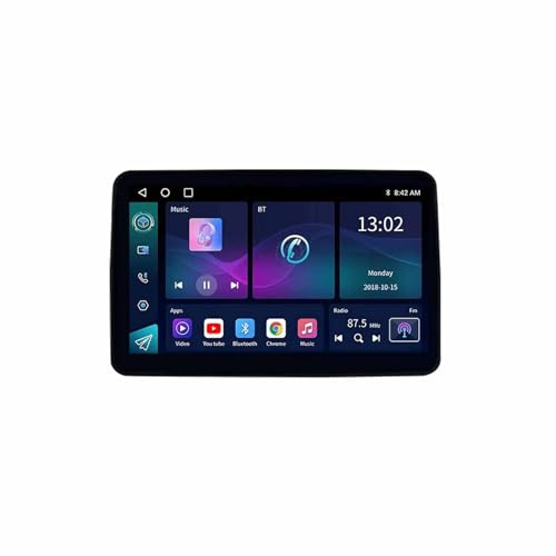 9 Touchscreen Android 15 Car Stereo Wireless CarPlay Android Auto, Per Mercedes Benz ML W163 W164 con BT GPS WIFI FM RDS Radio Telecamera Posteriore Lettore multimediale (2+32G)