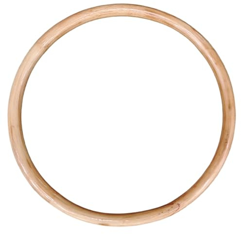 Wing Chun Ring 8, 7 Zoll Rattanring für Handkoordinationstraining – Glattes Kung-Fu-Trainingsgerät aus Holz für Kraft