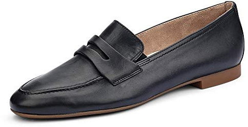 Paul Green Damen Slipper Schuhe Slipper Veloursleder Freizeit Elegant Slip-Ons Uni Damenslipper