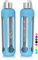 Be-Active Bouteille d'eau en Verre avec Le Temps de Boire Marquages Hydratation de Motivation sans BPA - Verre Borosilicate, Bouteille en Verre avec Couvercle en Silicone - 550 ML 1000 ML