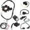 Fydun Kabelbaum Elektrischer Kit Relais Gleichrichter Magneto Stator Ignition Generator für GY6 125ccm 150ccm