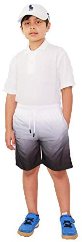 A2Z 4 Kids Boys Cotton Shorts Summer Casual Sports Short with Elastic Waistband - Shorts 450 Black 9-10