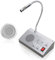 Microphone d'interphone, Interphone Bidirectionnel sans Bruit Interphone de Comptoir de Fenêtre Orateur de Fenêtre Banque/Bureau/Magasin/Vitrine Compteur Microphone Haut-Parleur Talkie-walkie(EU)