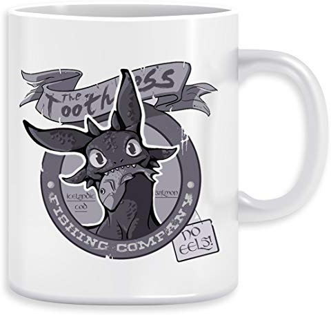 Toothless Fishing Company Ceramic Mug Cup