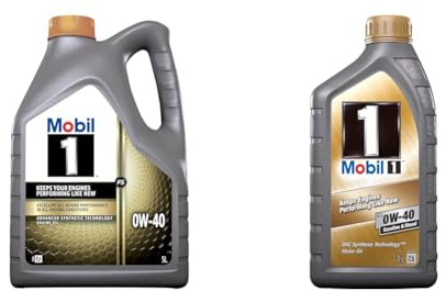 Bundle of Mobil 1 FS 0W-40 Oil 5L + Mobil 1 FS 0W-40 Oil 1L