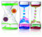 Liquid Motion Bubble Timer 3 Stück Drop Sanduhr für Kinder Erwachsene Dekompression Sensorisches, Schreibtisch Spielzeug für Aktivität, Entspannung, Angst, Autismus, ADHS Büro Zuhause, Grüner