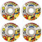 Spitfire 99D OG Classic Hell Hound Skateboard-Räder, Set mit 4 Rädern, 57 mm