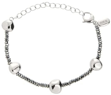 Breil Sammlung B ROCKS, Armband Damen aus STAHL, NATURSTEINE | Sammlung B ROCKS, Armband, Maße 21 cm, Schmuck als Geschenkidee Damen