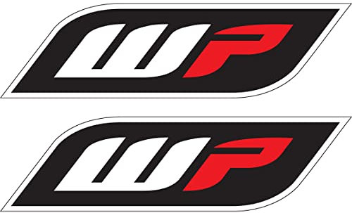 Factory Effex Stickerset Schwingen Gabel Aufkleber WP schwarz rot weiss