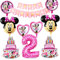 Décoration Anniversaire 2 Ans Fille - Ballons et Accessoires pour Fête