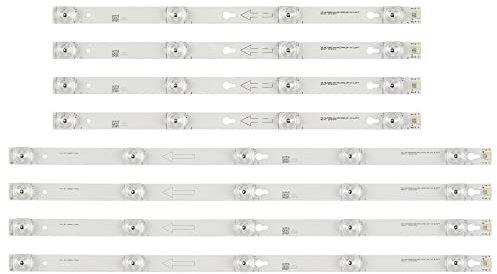 TV Replacement Parts- 10sets LED Backlight strip compatible with Toshiba 49L2600 L49S4900fs 49U7800 49P2US 49L2900 49D2900 49S405 49S403 TOT_49_D2900 U49P6066