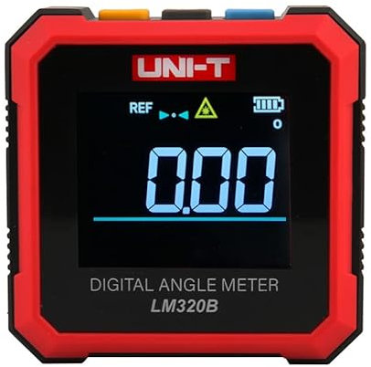UNI-T LM320A LM320B Elektronischer Winkelmesser Digitaler Winkelmesser Magnetischer Neigungsmesser Winkeltester Schrägbox Hintergrundbeleuchtung (LM320B)
