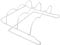 sparefixd for HAIER Fridge Wine Bottle Shelf Rack Space Saver