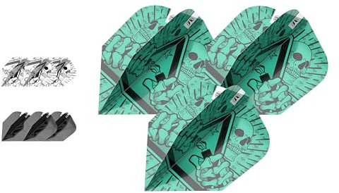 Target Darts Rob Cross Ink Design Ten-X Dartflüge - 3er-Pack (9 Stück insgesamt)
