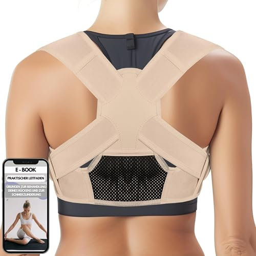 Rücken Geradehalter. Bequem Und Verstellbar, Ideal für Deinen Alltag. Befreie Dich Von Rückenschmerzen. Haltungskorrektur Rücken Damen Geradehalter Zur Haltungskorrektur