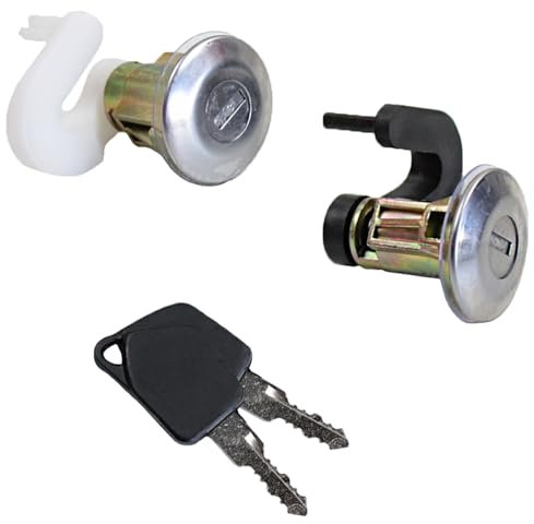 2 Serrures Barillets de Porte Avant Gauche ET Avant Droite AVEC 2 Clés compatible avec 306 de 1993 à 2002-9170E7 9170G2