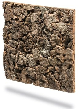 biOrb Rückwand Eiche dunkel - Terrarium Rückwand, Korkrückwand, passend für biOrb Earth