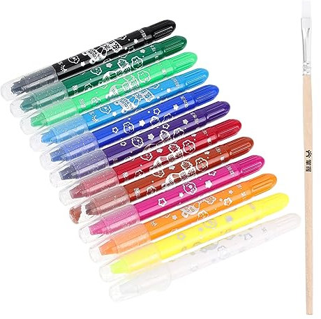 Abaodam 12St Wachsmalstift malstifte buntstifte für crayons for Malstifte für die Grundschule Malstifte für Kleinkinder Ölpastelle für Farbstifte Ölkreide Plastik
