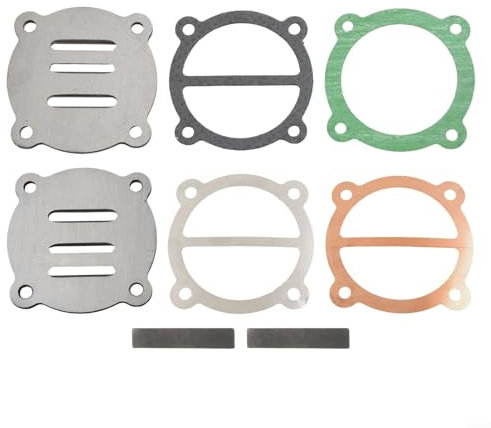 62mm Air Compressor Valve Plate Set Metal Replacement Kit for 65 Type Oil Machine Air Cylinder Head Pump Fitting Accessory Spare Parts