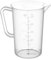 HENDI 567104 Caraffa Graduata Polipropilene (Confezione da 10)