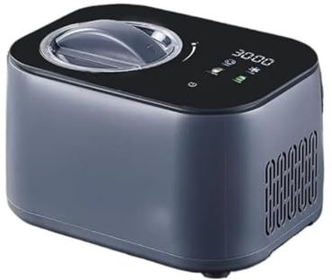 Gelatiera automatica da 1,2 litri con compressore integrato, 4 modalità (gelato, yogurt, gelato, sorbetto), non richiede pre-congelamento