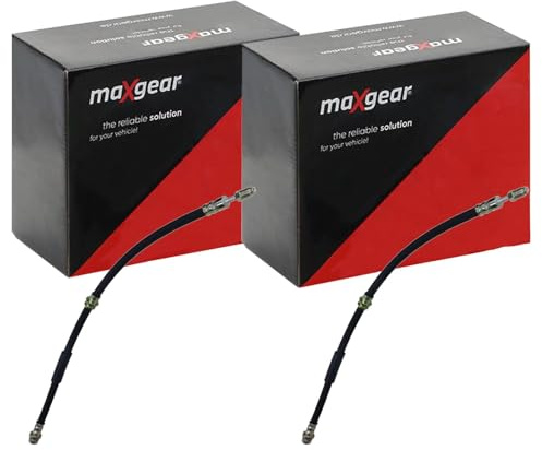 2X Maxgear Bremsschläuche vorne Beidseitig | 2x 52-0208 Kompatibel mit 2 (dy),fiesta V (jh_, Jd_),fiesta V Van,fusion (ju_)