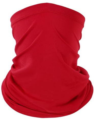 DAMILY Sommer dünn Loop Schal Bandana schlauchschal für Herren & Damen | atmungsaktiv multifunktionstuch Halstuch schlauchschal für Outdoor Motorrad Wandern Radfahren laufen