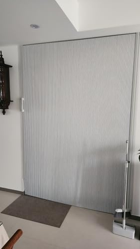 WLCGYD Porte accordéon Porte Invisible Pliante À Fermeture Magnétique, Porte Accordéon Coulissante Blanche Hauteur 240 220 200 Cm(120x180cm/47x71in)