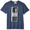 Nintendo Herren Big Controller T-Shirt, Premium Navy Heather, Klein