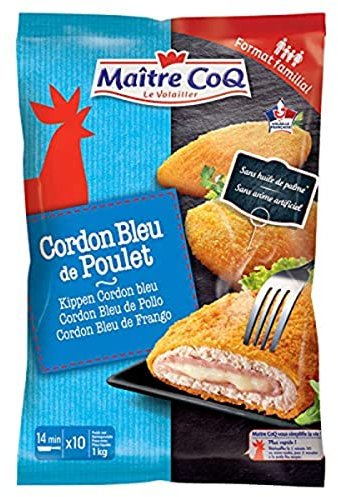 Cordon bleu au poulet - x10 1kg - Surgelé