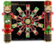 abeec 10 Pack Deluxe Christmas Crackers - 10 Red And Green - 14 Inch Recyclable Nutcracker Christmas Crackers with Cracker Hats, Snaps, and Jokes - Perfect Christmas Table Decoration