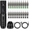 TATELF Tattoo Maschine Set Profi Wireless Tattoo Pen Gun Kit mit 1800mAh Akku 20 Cartridge Nadeln für Tattoo Anfänger und Künstler