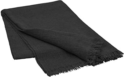 blomus Decke -Merino- | Farbe Magnet | Größe 130 x 200 cm | Aus 85 % Wolle (Merinowolle), 15 % Kaschmir und mulesingfrei; Maße 52 x 32 x 2 cm