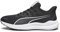 PUMA Reflect Lite, Road Running Shoe Unisex Adulto, Black Black White, 44 EU
