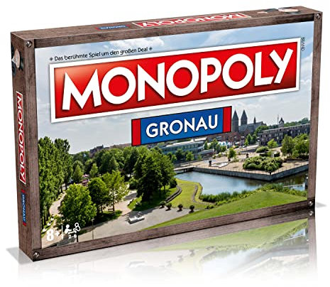 Winning Moves Monopoly - Gronau Brettspiel Gesellschaftsspiel Spiel, 1 stück, ab 6 Jahren